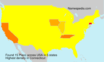 Surname Placo in USA Surname Placo in USA