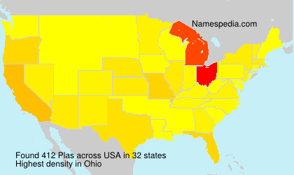 Surname Plas in USA Surname Plas in USA