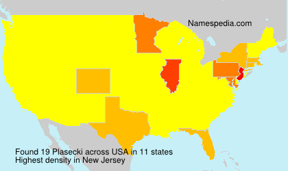 Surname Plasecki in USA Surname Plasecki in USA