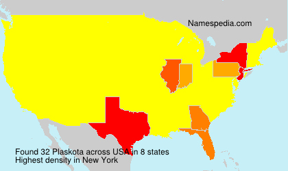 Surname Plaskota in USA Surname Plaskota in USA