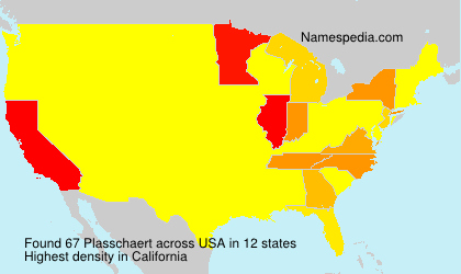 Surname Plasschaert in USA Surname Plasschaert in USA