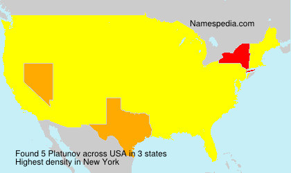Surname Platunov in USA Surname Platunov in USA
