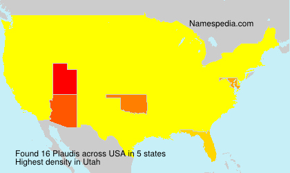 Surname Plaudis in USA Surname Plaudis in USA