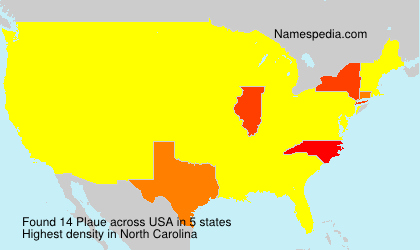 Surname Plaue in USA Surname Plaue in USA