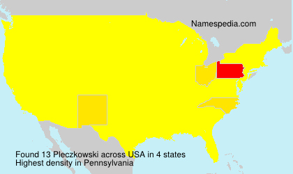 Surname Pleczkowski in USA Surname Pleczkowski in USA