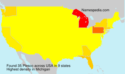 Surname Plesco in USA Surname Plesco in USA