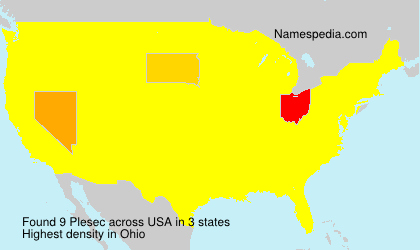 Surname Plesec in USA Surname Plesec in USA