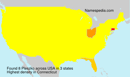 Surname Pleszko in USA Surname Pleszko in USA