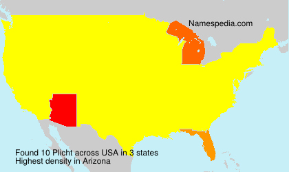 Surname Plicht in USA Surname Plicht in USA