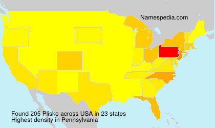 Surname Plisko in USA Surname Plisko in USA