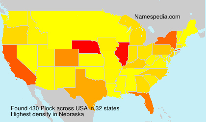 Surname Plock in USA Surname Plock in USA