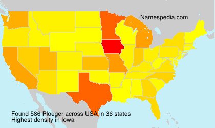Surname Ploeger in USA Surname Ploeger in USA