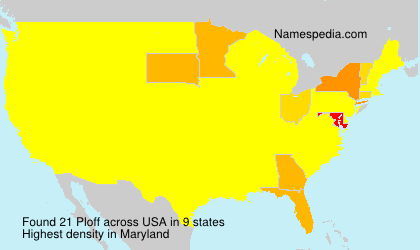 Surname Ploff in USA Surname Ploff in USA