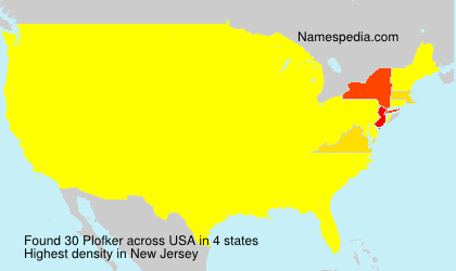 Surname Plofker in USA Surname Plofker in USA