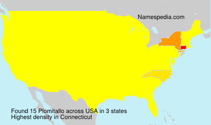 Surname Plomitallo in USA Surname Plomitallo in USA