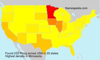 Surname Ploog in USA Surname Ploog in USA