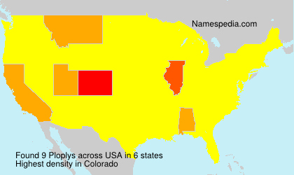Surname Ploplys in USA Surname Ploplys in USA