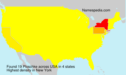 Surname Ploschke in USA Surname Ploschke in USA