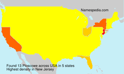 Surname Ploscowe in USA Surname Ploscowe in USA