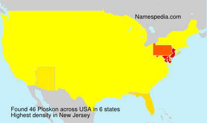 Surname Ploskon in USA Surname Ploskon in USA