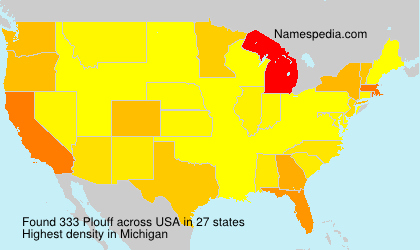 Surname Plouff in USA Surname Plouff in USA