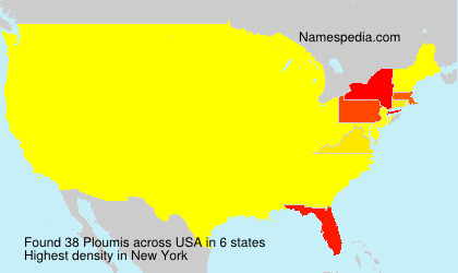 Surname Ploumis in USA Surname Ploumis in USA