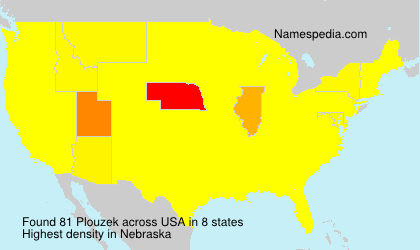 Surname Plouzek in USA Surname Plouzek in USA
