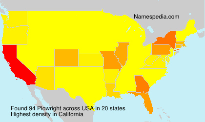 Surname Plowright in USA Surname Plowright in USA