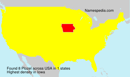 Surname Plozel in USA Surname Plozel in USA