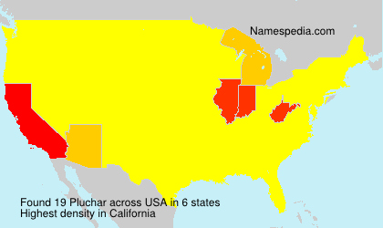 Surname Pluchar in USA Surname Pluchar in USA