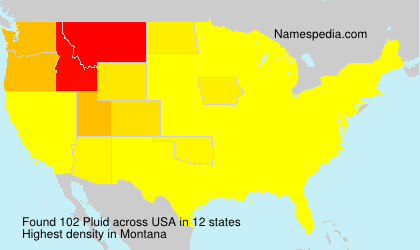 Surname Pluid in USA Surname Pluid in USA