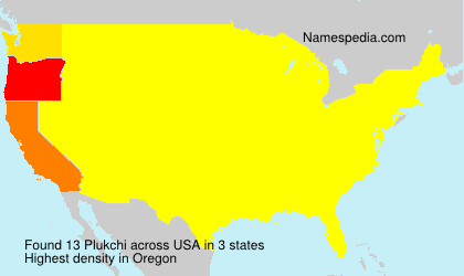 Surname Plukchi in USA Surname Plukchi in USA