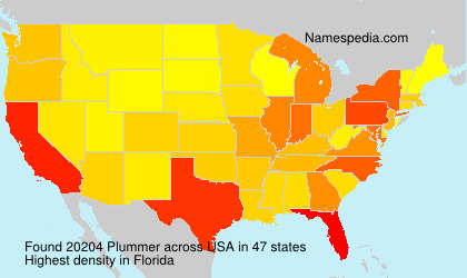 Surname Plummer in USA Surname Plummer in USA