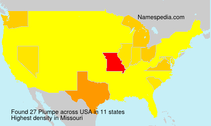 Surname Plumpe in USA Surname Plumpe in USA