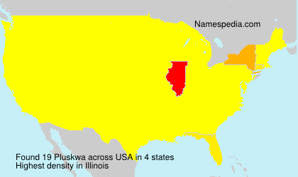 Surname Pluskwa in USA