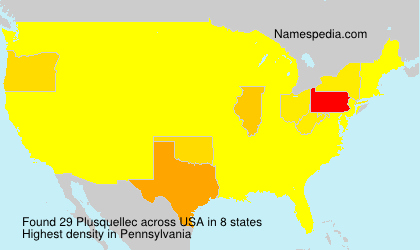 Surname Plusquellec in USA Surname Plusquellec in USA