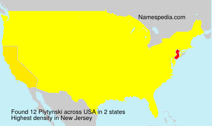 Surname Plytynski in USA Surname Plytynski in USA