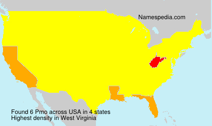 Surname Pmo in USA Surname Pmo in USA