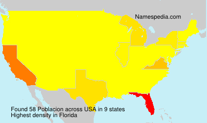 Surname Poblacion in USA Surname Poblacion in USA