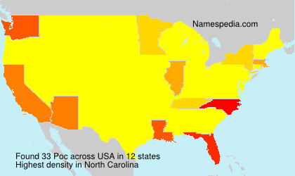 Surname Poc in USA Surname Poc in USA