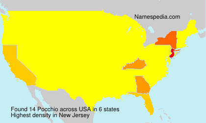Surname Pocchio in USA Surname Pocchio in USA