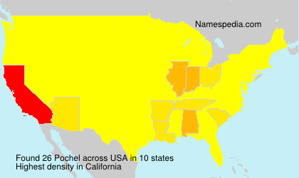 Surname Pochel in USA