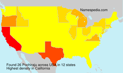 Surname Pochiraju in USA Surname Pochiraju in USA