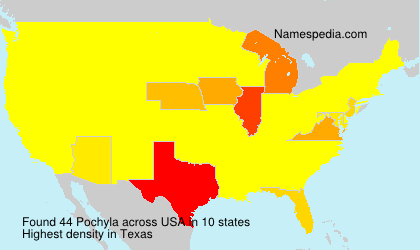 Surname Pochyla in USA Surname Pochyla in USA
