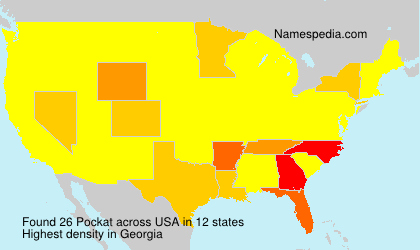 Surname Pockat in USA Surname Pockat in USA