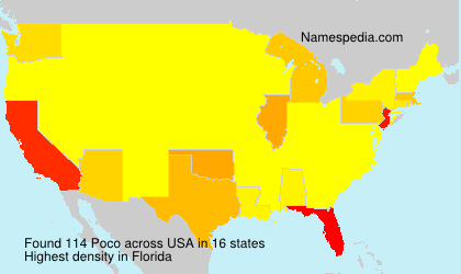 Surname Poco in USA Surname Poco in USA