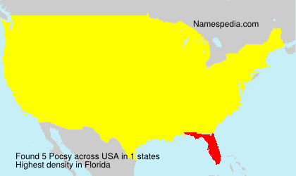 Surname Pocsy in USA Surname Pocsy in USA