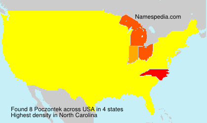 Surname Poczontek in USA Surname Poczontek in USA