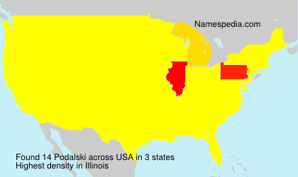 Surname Podalski in USA Surname Podalski in USA