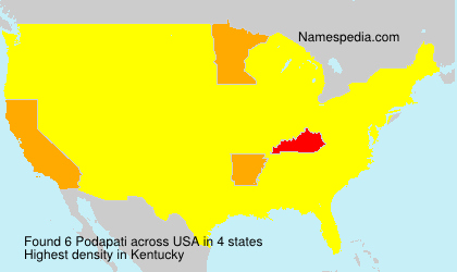 Surname Podapati in USA Surname Podapati in USA